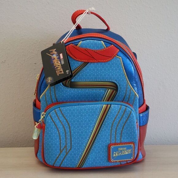 Loungefly MVBK0205 Women's Marvel Ms. Marvel Cosplay Mini Backpack - Picture 1 of 12